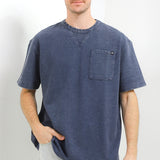 Obermain Pakaian Pria T Shirt Dominic In Navy