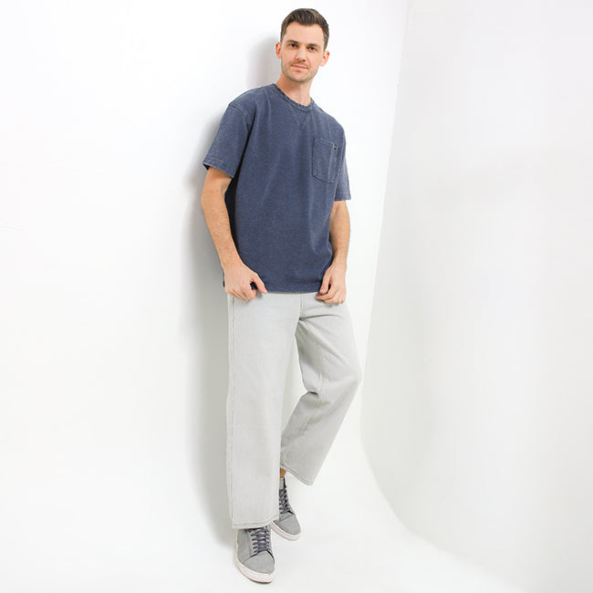 Obermain Pakaian Pria T Shirt Dominic In Navy