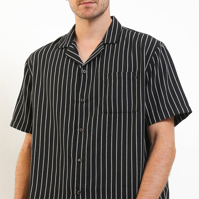 Obermain Pakaian Pria Shirt Salvador In Black