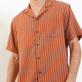 Obermain Pakaian Pria Shirt Salvador In Brown