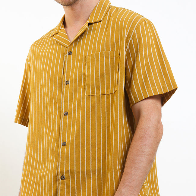 Obermain Pakaian Pria Shirt Salvador In Mustard