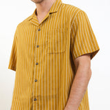 Obermain Pakaian Pria Shirt Salvador In Mustard