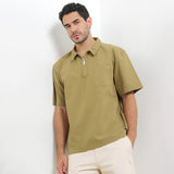 Obermain Pakaian Pria Shirt Dion In Brown