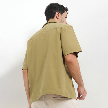 Obermain Pakaian Pria Shirt Dion In Brown