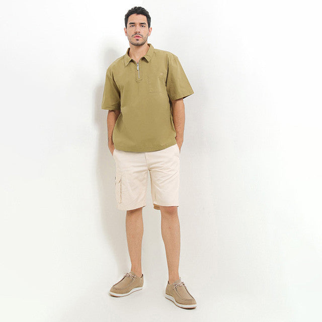 Obermain Pakaian Pria Shirt Dion In Brown