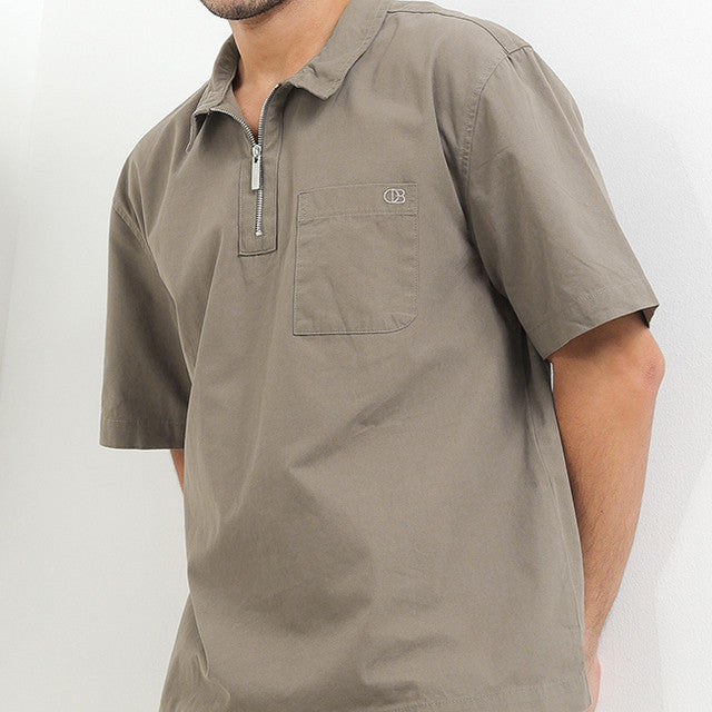Obermain Pakaian Pria Shirt Dion In Khaki