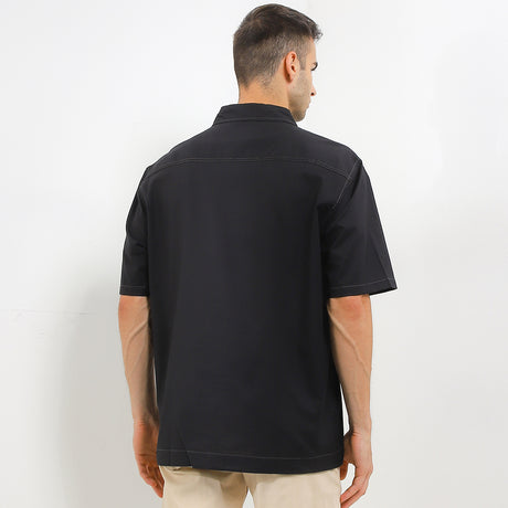Obermain Pakaian Pria Shirt Drake In Black