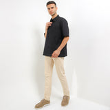 Obermain Pakaian Pria Shirt Drake In Black