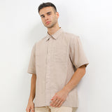 Obermain Pakaian Pria Shirt Drake In Khaki