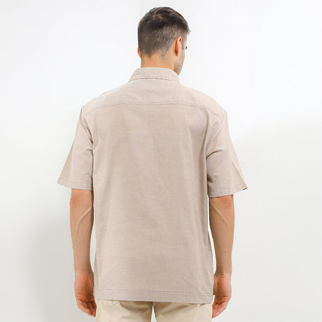 Obermain Pakaian Pria Shirt Drake In Khaki