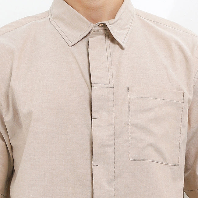 Obermain Pakaian Pria Shirt Drake In Khaki