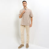 Obermain Pakaian Pria Shirt Drake In Khaki
