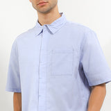 Obermain Pakaian Pria Shirt Drake In Light Blue