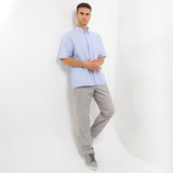 Obermain Pakaian Pria Shirt Drake In Light Blue