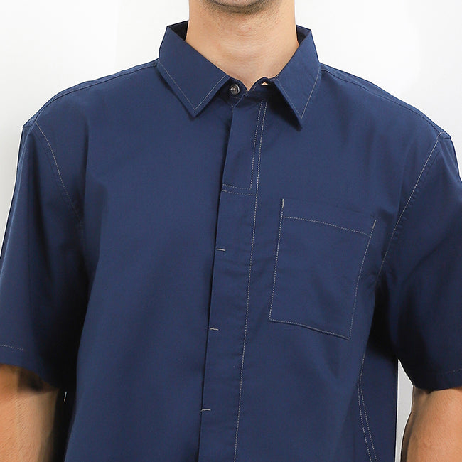 Obermain Pakaian Pria Shirt Drake In Navy