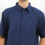 Obermain Pakaian Pria Shirt Drake In Navy