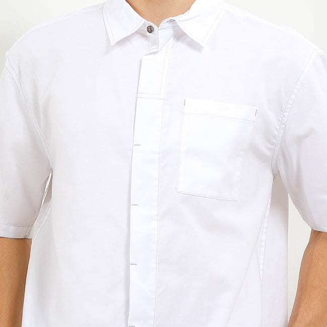 Obermain Pakaian Pria Shirt Drake In White