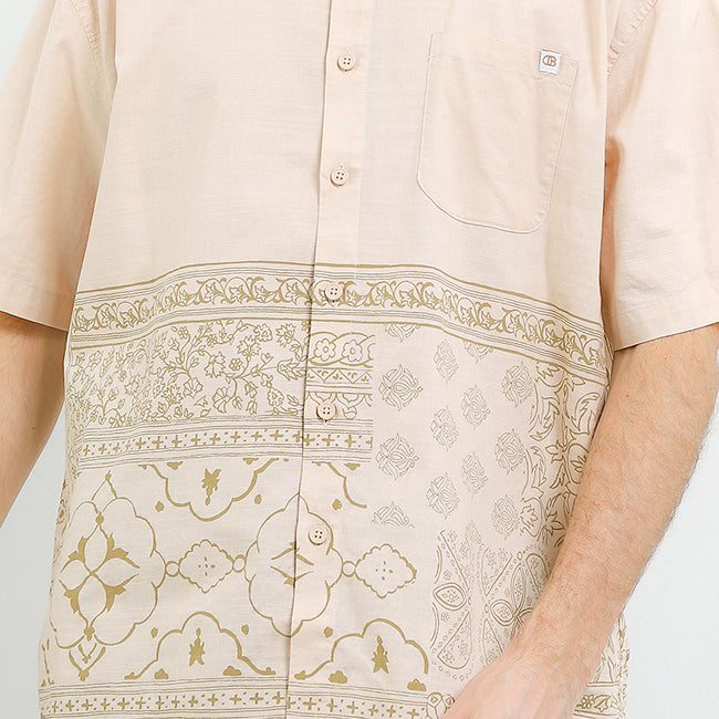 Obermain Pakaian Pria Shirt Eaden In Khaki