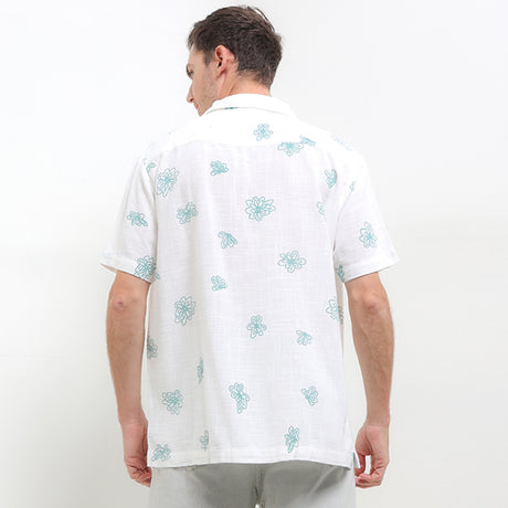 Obermain Men Tops Fanta In White