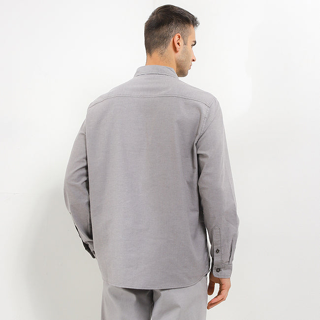 Obermain Pakaian Pria Shirt Dicky In Dark Grey