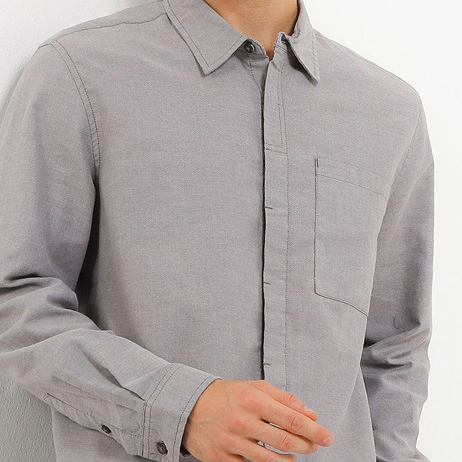 Obermain Pakaian Pria Shirt Dicky In Dark Grey