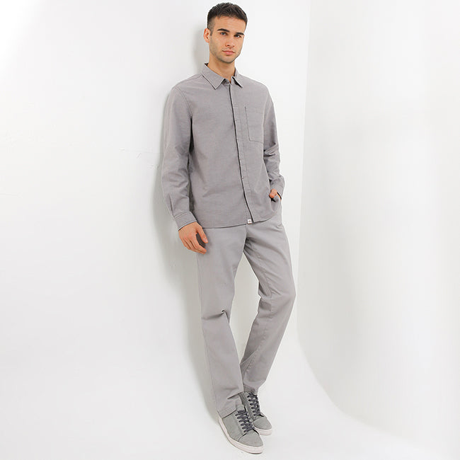 Obermain Pakaian Pria Shirt Dicky In Dark Grey