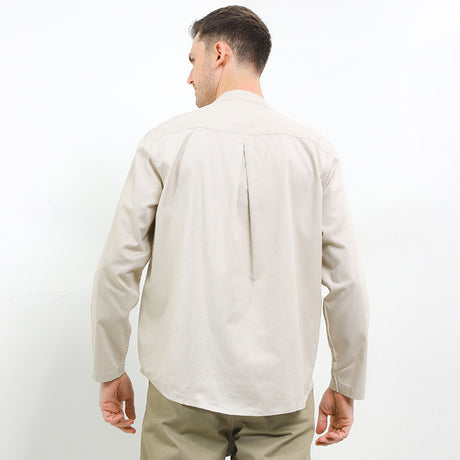 Obermain Pakaian Pria Shirt Evan In Beige
