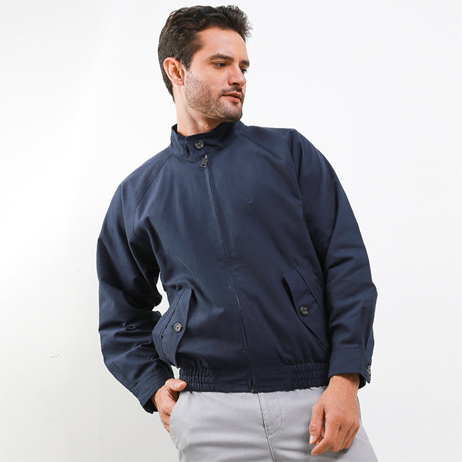 Obermain Pakaian Jaket Pria Borland In Navy