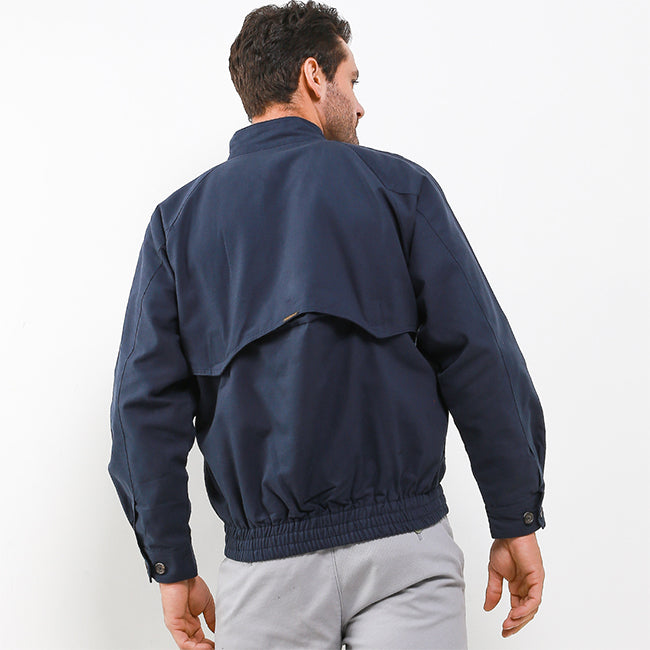 Obermain Pakaian Jaket Pria Borland In Navy