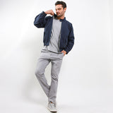 Obermain Pakaian Jaket Pria Borland In Navy
