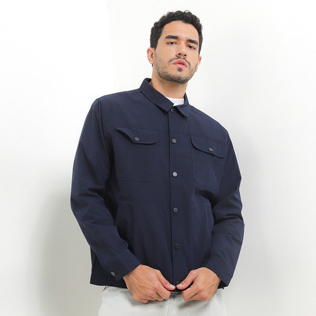 Obermain Pakaian Pria Jackets Garret In Navy