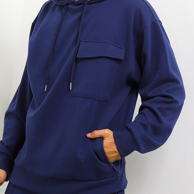 Obermain Pakaian Pria Sweaters Dunno In Navy