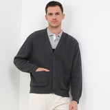 Obermain Pakaian Pria Outerwear Djockey In Dark Grey