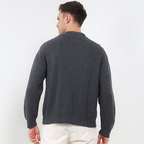 Obermain Pakaian Pria Outerwear Djockey In Dark Grey