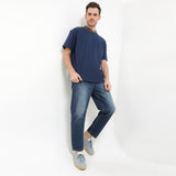 Obermain Men Bottoms Fastro In Dark Blue