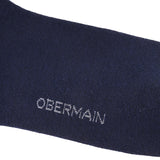 Obermain Aksesoris Pria Socks Ob Half Sock In Dk Gray / Navy / Black