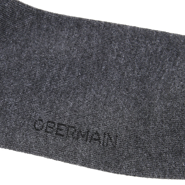 Obermain Aksesoris Pria Socks Ob Half Sock In Dk Gray / Navy / Black