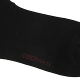 Obermain Aksesoris Pria Socks Ob Half Sock In Black / White / Navy