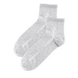 Obermain Aksesoris Pria Socks Ob Half Sock In Lt Gray / Navy / Black