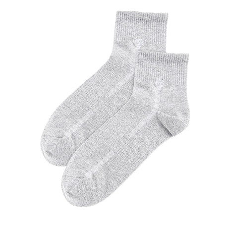 Obermain Aksesoris Pria Socks Ob Half Sock In Lt Gray / Navy / Black