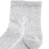 Obermain Aksesoris Pria Socks Ob Half Sock In Lt Gray / Navy / Black