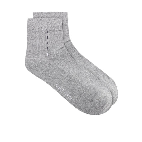 Obermain Aksesoris Pria Socks Ob Half Sock In All Light Gray