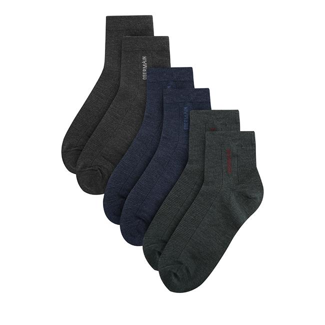 Obermain Aksesoris Unisex Socks Ob Half Sock In Multi Color -OSMH24057GR000