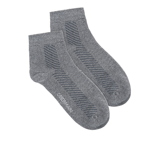 Obermain Men A-Ob Half Sock In Bk/Nv/Dgy