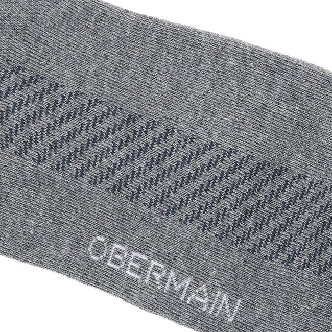 Obermain Men A-Ob Half Sock In Bk/Nv/Dgy