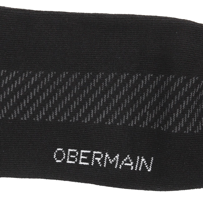 Obermain Men A-Ob Half Sock In Bk/Nv/Dgy