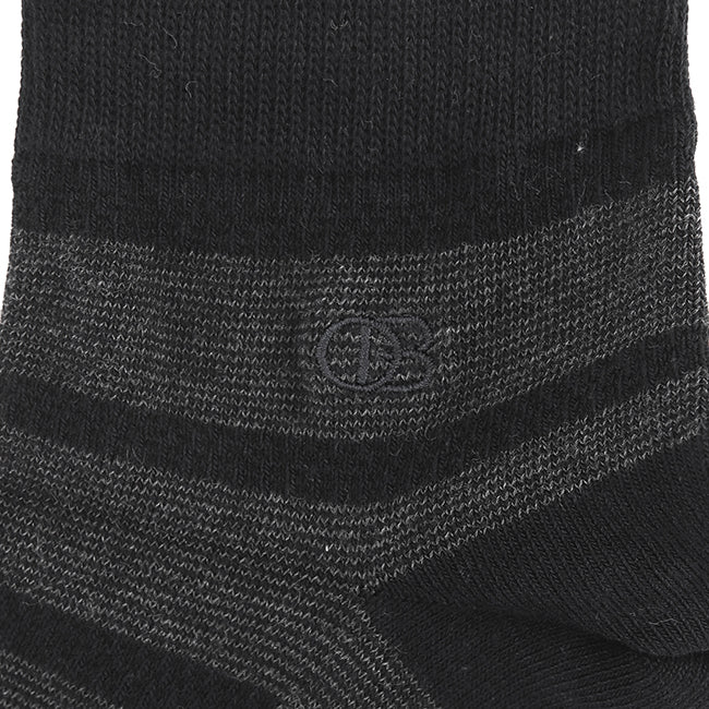 Obermain Men A-Ob Half Sock In Nv/Gy/Br