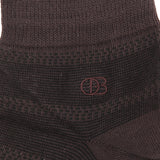 Obermain Men A-Ob Half Sock In Nv/Gy/Br
