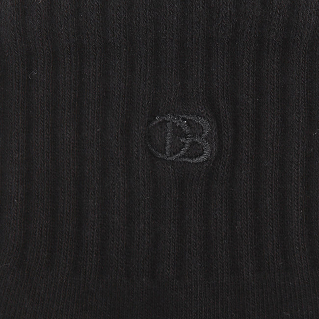 Obermain Men A-Ob Half Sock In Gy/Bk/Wh