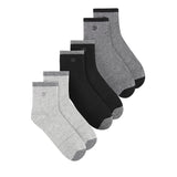 Obermain Men A-Ob Half Sock In Gy/Dgy/Bk